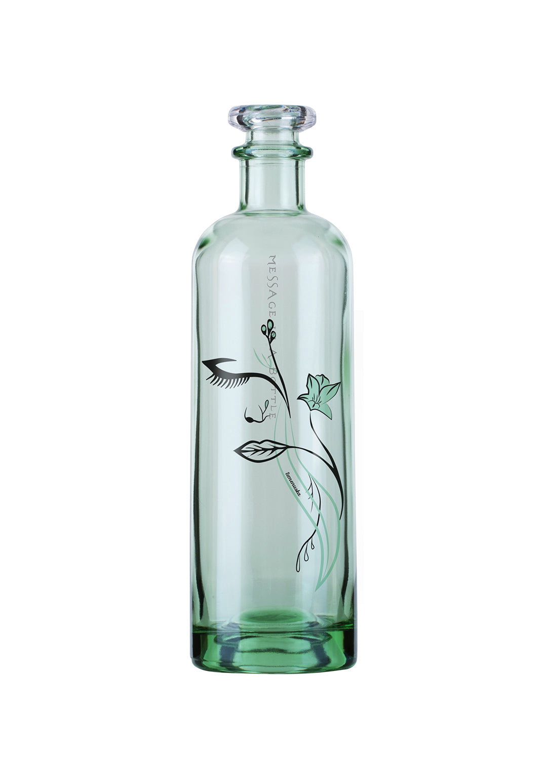 Bottiglia in vetro Acqua azzurra acqua chiara  Wild – Message in a bottle  – WILD® - Message in a Bottle