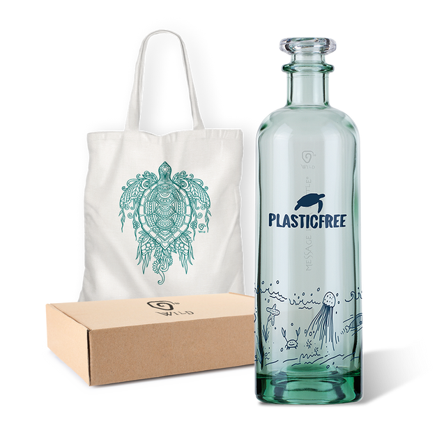 Special Edition PLASTIC FREE | SOSTIENI L'ASS.NE PLASTIC FREE | Gift Box | Shopper