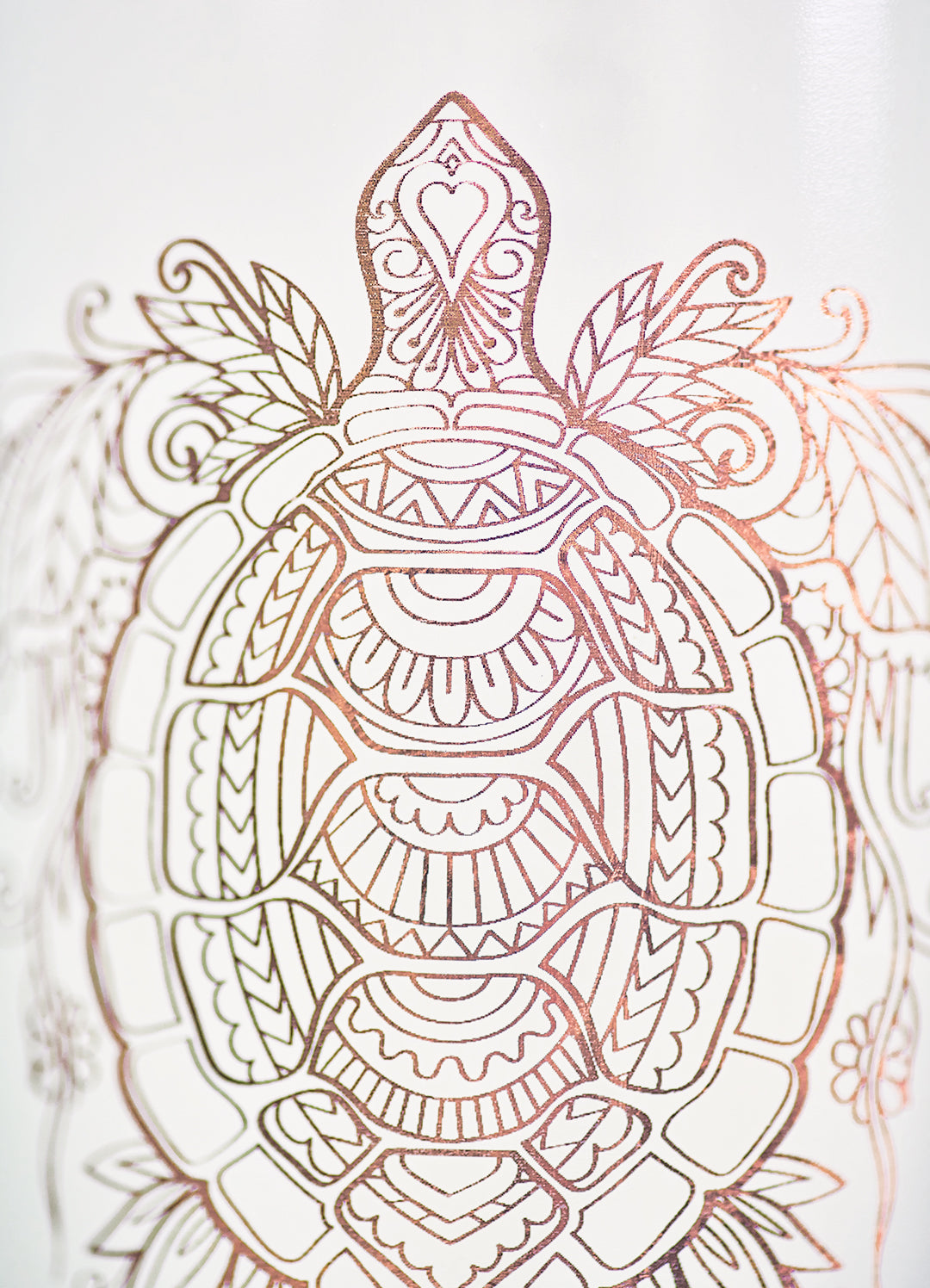 disegno turtle - mandala - wild message in a bottle - 3